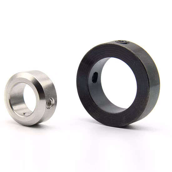 Carbon Steel Black Oxide Shaft Collars with 2 PCS Set Screws