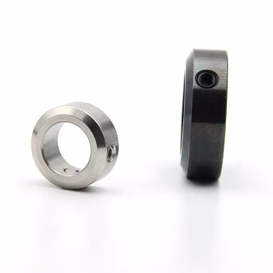 Carbon Steel Black Oxide Shaft Collars with 2 PCS Set Screws