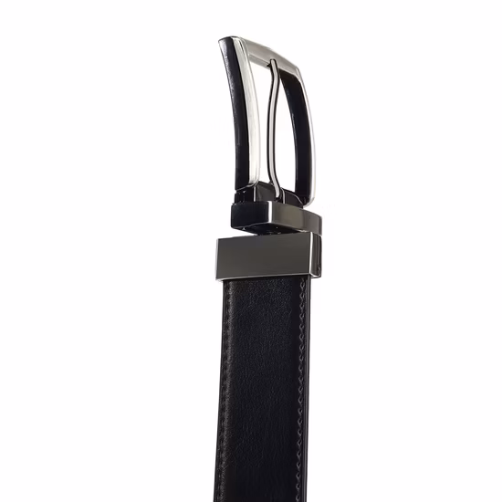 Europa Modeaccessoires Wendegürtel aus echtem Leder für Herren